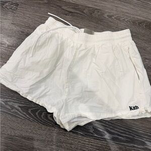 Kith White Athletic Shorts